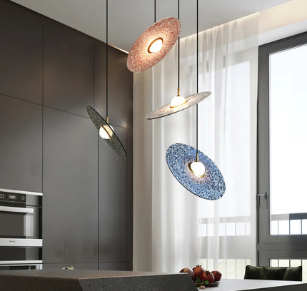 Pendant lamp SATURNE by Rodesigne — modern pendant light, custom designer lighting by RODESIGNE