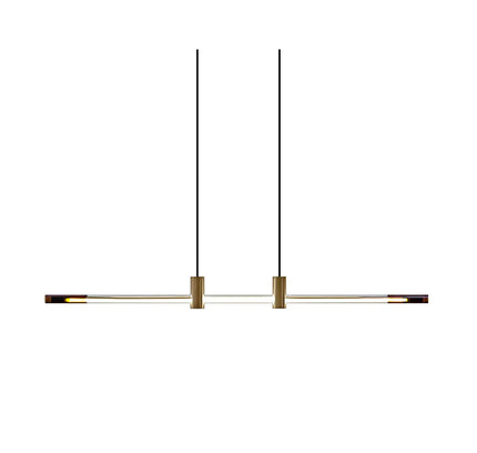 Chandelier RAY by Rodesigne — brass designer chandelier, custom lighting by RODESIGNE
