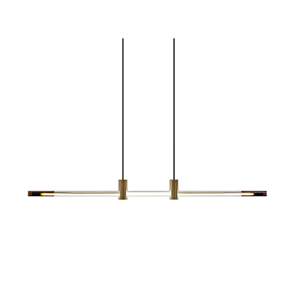 Chandelier RAY by Rodesigne — brass designer chandelier, custom lighting by RODESIGNE