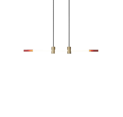 Chandelier RAY by Rodesigne — brass designer chandelier, custom lighting by RODESIGNE