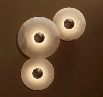 Wall lamp (Sconce) ALABASTRO COMBINATION by Rodesigne — alabaster wall sconce lamp, designer lighting by RODESIGNE