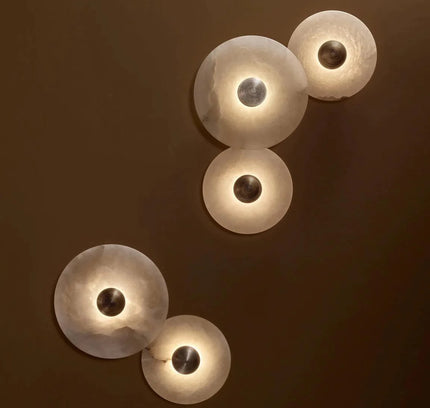 Wall lamp (Sconce) ALABASTRO COMBINATION by Rodesigne — alabaster wall sconce lamp, designer lighting by RODESIGNE