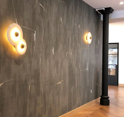 Wall lamp (Sconce) ALABASTRO COMBINATION by Rodesigne — alabaster wall sconce lamp, designer lighting by RODESIGNE