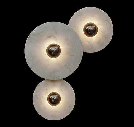 Wall lamp (Sconce) ALABASTRO COMBINATION by Rodesigne — alabaster wall sconce lamp, designer lighting by RODESIGNE