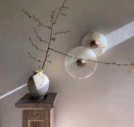 Wall lamp (Sconce) ALABASTRO by Rodesigne — alabaster wall sconce lamp, designer lighting by RODESIGNE