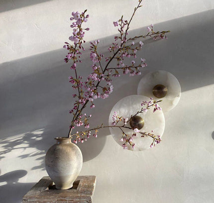 Wall lamp (Sconce) ALABASTRO by Rodesigne — alabaster wall sconce lamp, designer lighting by RODESIGNE
