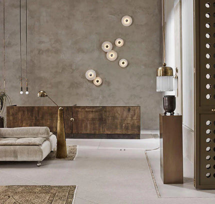 Wall lamp (Sconce) ALABASTRO by Rodesigne — alabaster wall sconce lamp, designer lighting by RODESIGNE