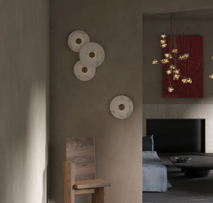 Wall lamp (Sconce) ALABASTRO by Rodesigne — alabaster wall sconce lamp, designer lighting by RODESIGNE