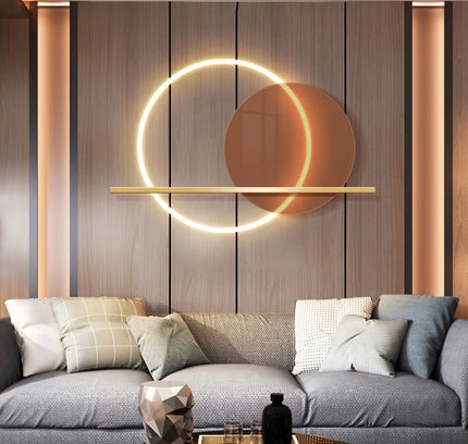 Wall lamp (Sconce) ROW CUT by Rodesigne — brass wall sconce lamp, designer lighting by RODESIGNE