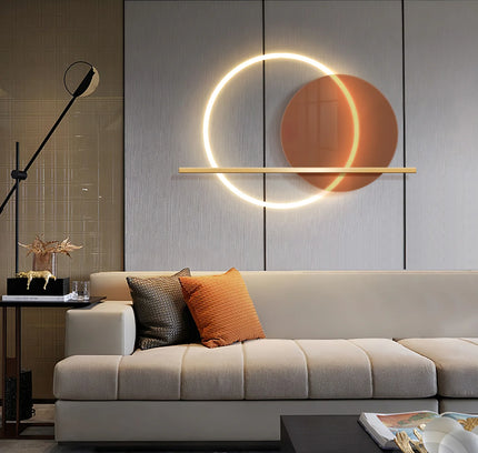 Wall lamp (Sconce) ROW CUT by Rodesigne — brass wall sconce lamp, designer lighting by RODESIGNE