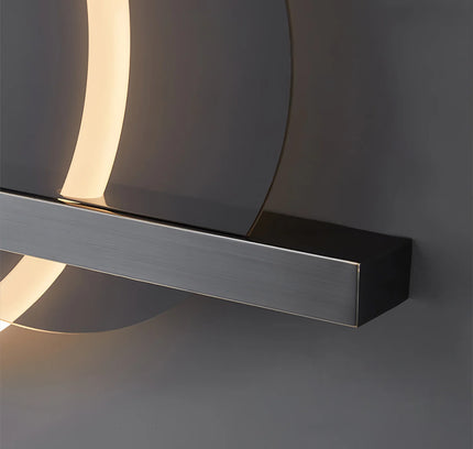 Wall lamp (Sconce) ROW CUT by Rodesigne — brass wall sconce lamp, designer lighting by RODESIGNE