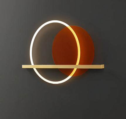 Wall lamp (Sconce) ROW CUT by Rodesigne — brass wall sconce lamp, designer lighting by RODESIGNE