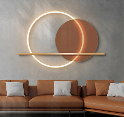 Wall lamp (Sconce) ROW CUT by Rodesigne — brass wall sconce lamp, designer lighting by RODESIGNE