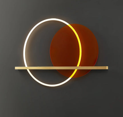 Wall lamp (Sconce) ROW CUT by Rodesigne — brass wall sconce lamp, designer lighting by RODESIGNE