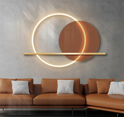 Wall lamp (Sconce) ROW CUT by Rodesigne — brass wall sconce lamp, designer lighting by RODESIGNE
