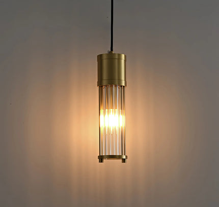 Pendant lamp ROUSSE by Rodesigne — brass modern pendant light, custom designer lighting by RODESIGNE