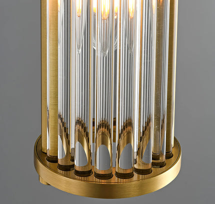 Pendant lamp ROUSSE by Rodesigne — brass modern pendant light, custom designer lighting by RODESIGNE