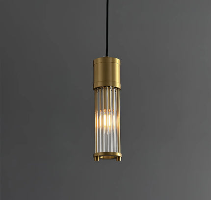 Pendant lamp ROUSSE by Rodesigne — brass modern pendant light, custom designer lighting by RODESIGNE