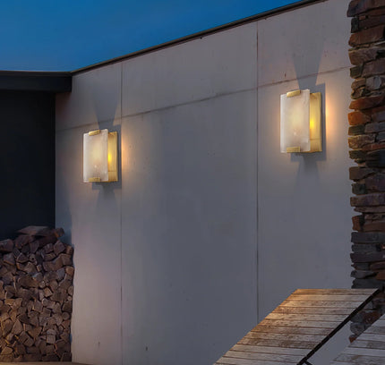 Wall lamp (Sconce) ROUL by Rodesigne — alabaster wall sconce lamp, designer lighting by RODESIGNE