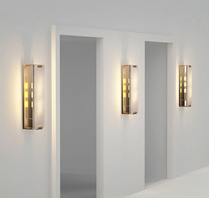 Wall lamp (Sconce) ROUL by Rodesigne — alabaster wall sconce lamp, designer lighting by RODESIGNE