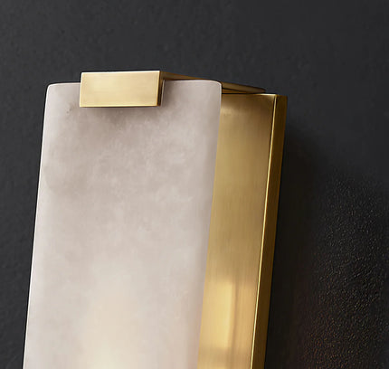 Wall lamp (Sconce) ROUL by Rodesigne — alabaster wall sconce lamp, designer lighting by RODESIGNE