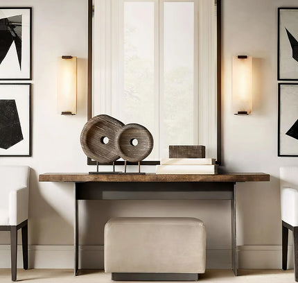 Wall lamp (Sconce) ROUL by Rodesigne — alabaster wall sconce lamp, designer lighting by RODESIGNE