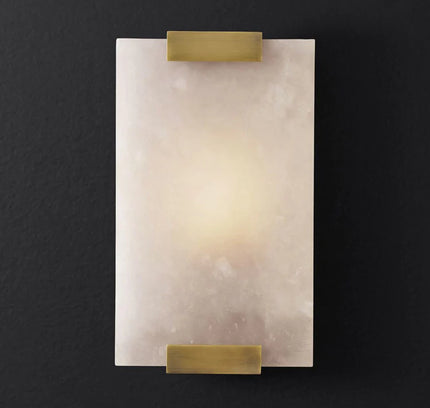 Wall lamp (Sconce) ROUL by Rodesigne — alabaster wall sconce lamp, designer lighting by RODESIGNE