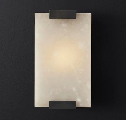 Wall lamp (Sconce) ROUL by Rodesigne — alabaster wall sconce lamp, designer lighting by RODESIGNE