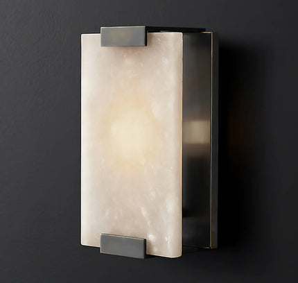 Wall lamp (Sconce) ROUL by Rodesigne — alabaster wall sconce lamp, designer lighting by RODESIGNE