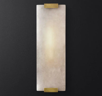 Wall lamp (Sconce) ROUL by Rodesigne — alabaster wall sconce lamp, designer lighting by RODESIGNE