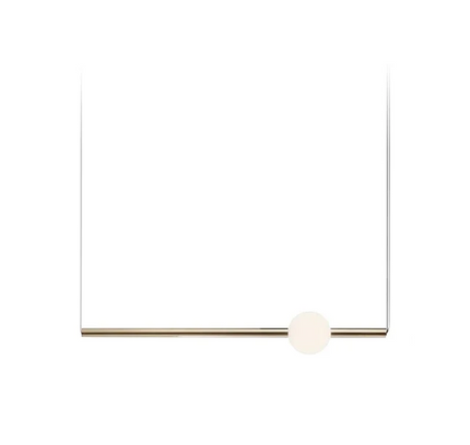 Pendant lamp ORION GLOBE by Rodesigne — brass modern pendant light, custom designer lighting by RODESIGNE