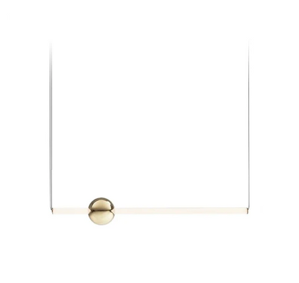 Pendant lamp ORION GLOBE by Rodesigne — brass modern pendant light, custom designer lighting by RODESIGNE