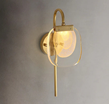 Wall lamp (Sconce) SATINER by Rodesigne — glass wall sconce lamp, designer lighting by RODESIGNE