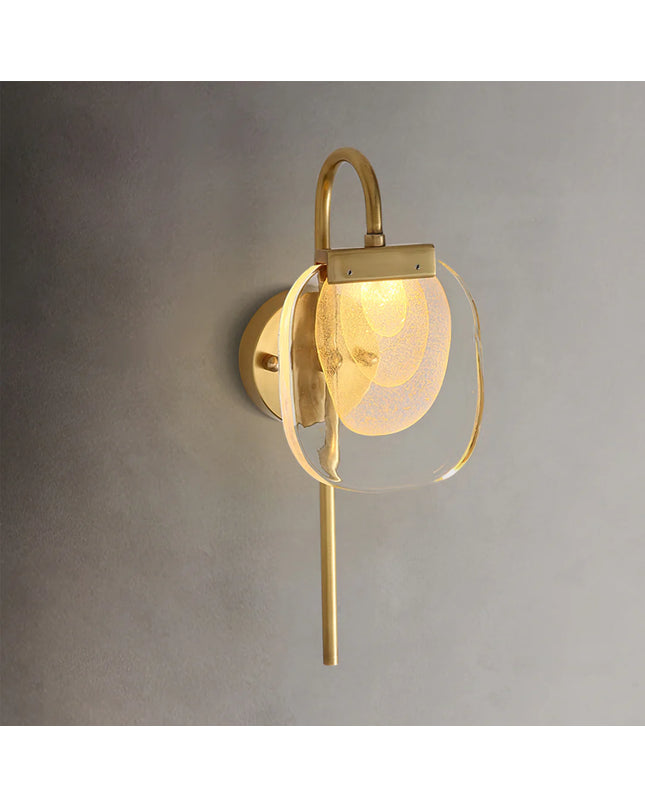 Wall lamp (Sconce) SATINER by Rodesigne — glass wall sconce lamp, designer lighting by RODESIGNE