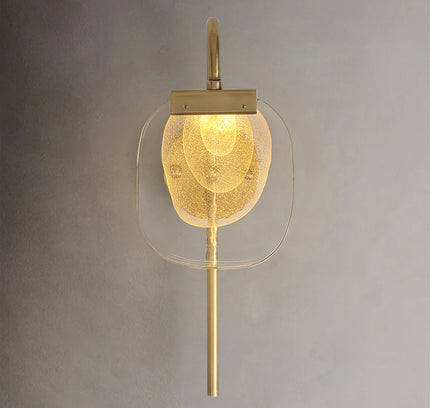 Wall lamp (Sconce) SATINER by Rodesigne — glass wall sconce lamp, designer lighting by RODESIGNE