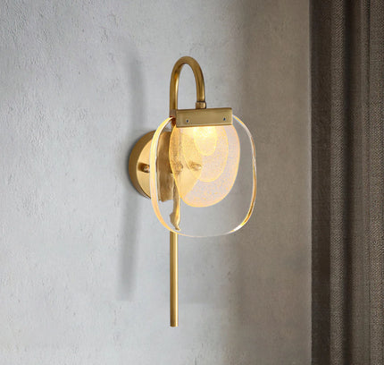 Wall lamp (Sconce) SATINER by Rodesigne — glass wall sconce lamp, designer lighting by RODESIGNE
