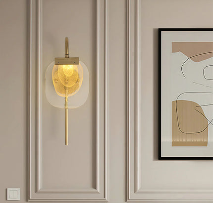 Wall lamp (Sconce) SATINER by Rodesigne — glass wall sconce lamp, designer lighting by RODESIGNE