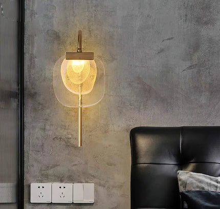 Wall lamp (Sconce) SATINER by Rodesigne — glass wall sconce lamp, designer lighting by RODESIGNE