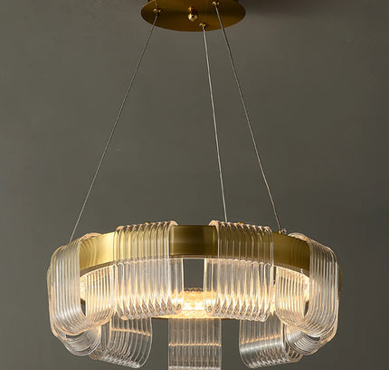 Chandelier PLUTO by Rodesigne — brass designer chandelier, custom lighting by RODESIGNE
