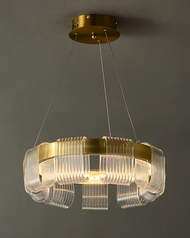 Chandelier PLUTO by Rodesigne — brass designer chandelier, custom lighting by RODESIGNE