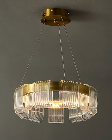 Chandelier PLUTO by Rodesigne — brass designer chandelier, custom lighting by RODESIGNE