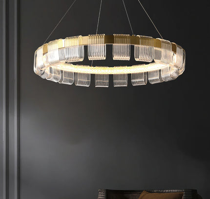 Chandelier PLUTO by Rodesigne — brass designer chandelier, custom lighting by RODESIGNE