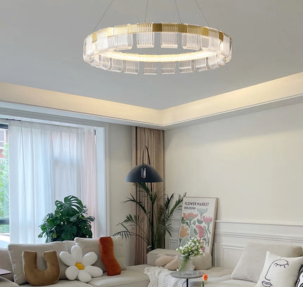 Chandelier PLUTO by Rodesigne — brass designer chandelier, custom lighting by RODESIGNE