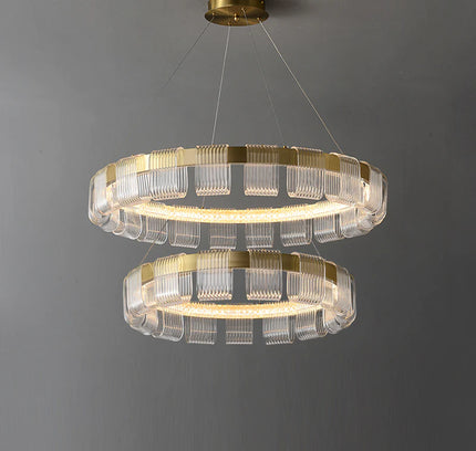 Chandelier PLUTO by Rodesigne — brass designer chandelier, custom lighting by RODESIGNE