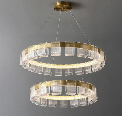 Chandelier PLUTO by Rodesigne — brass designer chandelier, custom lighting by RODESIGNE