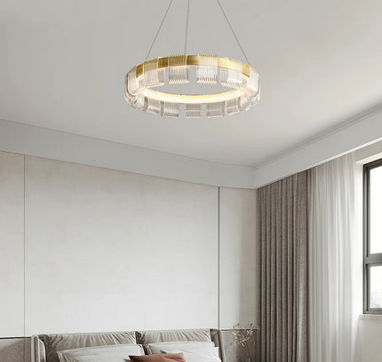 Chandelier PLUTO by Rodesigne — brass designer chandelier, custom lighting by RODESIGNE