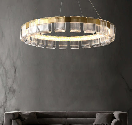 Chandelier PLUTO by Rodesigne — brass designer chandelier, custom lighting by RODESIGNE