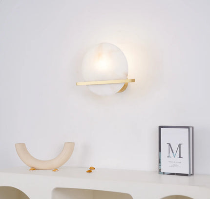 Wall lamp (Sconce) SAVY by Rodesigne — alabaster wall sconce lamp, designer lighting by RODESIGNE