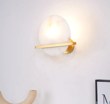 Wall lamp (Sconce) SAVY by Rodesigne — alabaster wall sconce lamp, designer lighting by RODESIGNE