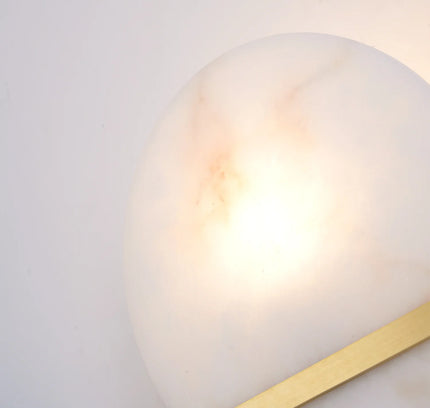 Wall lamp (Sconce) SAVY by Rodesigne — alabaster wall sconce lamp, designer lighting by RODESIGNE